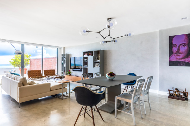 PENTHOUSE RESIDENCE moderno-comedor