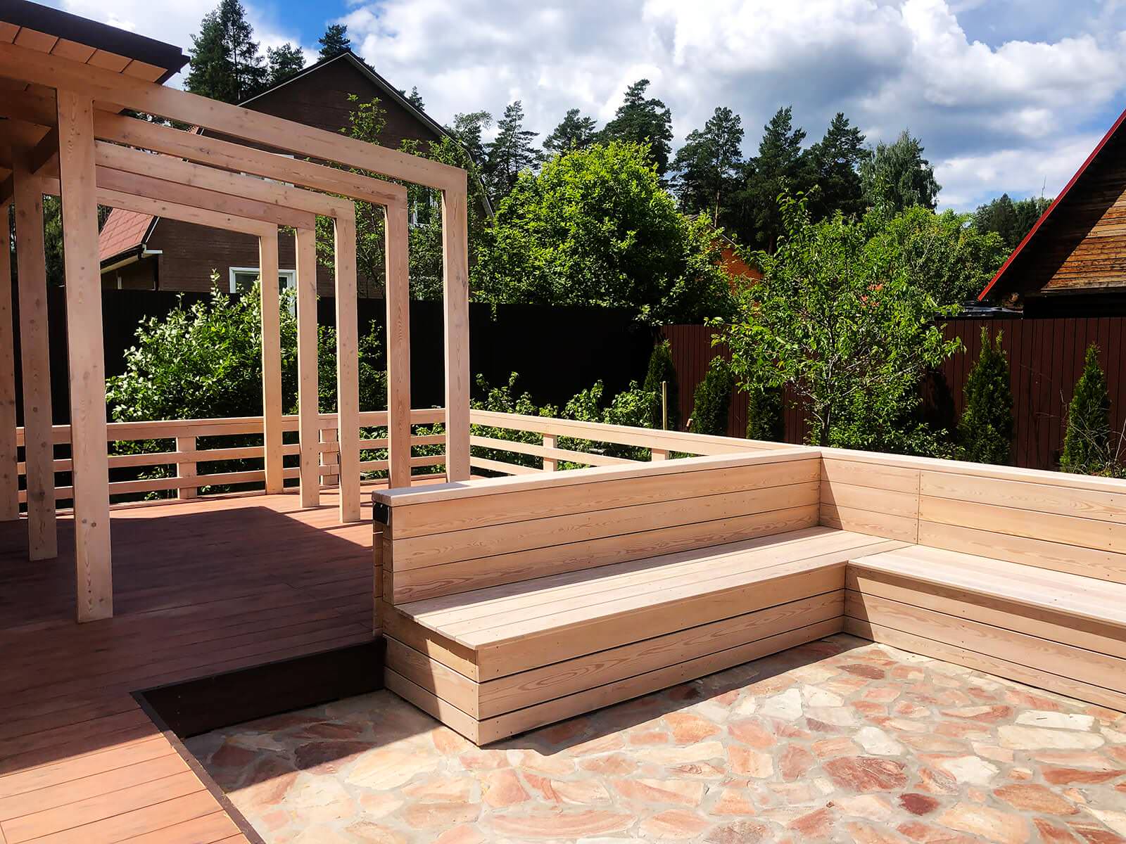 Беседка в Мамонтово