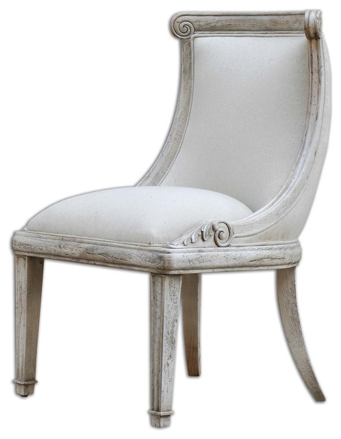 Uttermost Anesio Armless Chair 23603