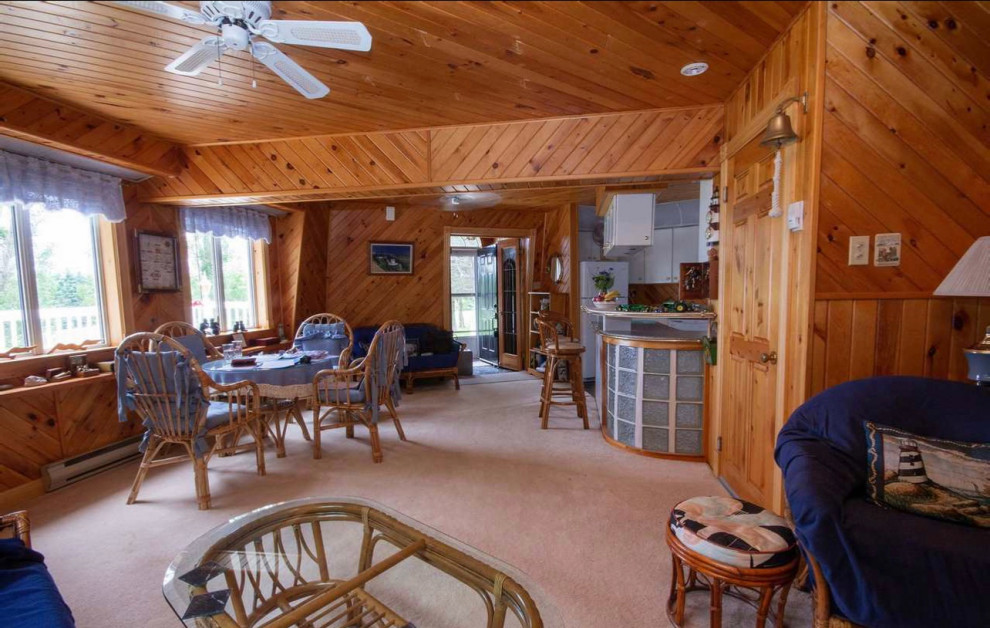 Knotty Pine Cottage Interior - What would you do inside this place?