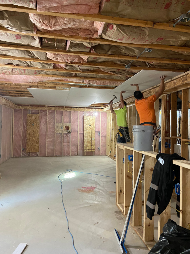 Basement remodeling