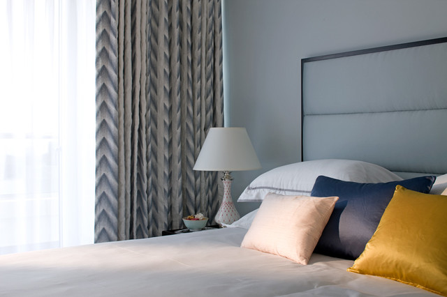 Cornwall Penthouse, Bedroom contemporary-bedroom