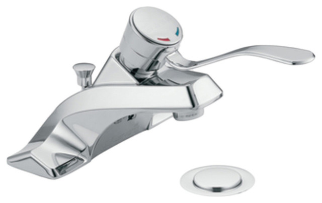 Moen M Bition Chrome 1 Handle Lavatory Faucet Contemporary