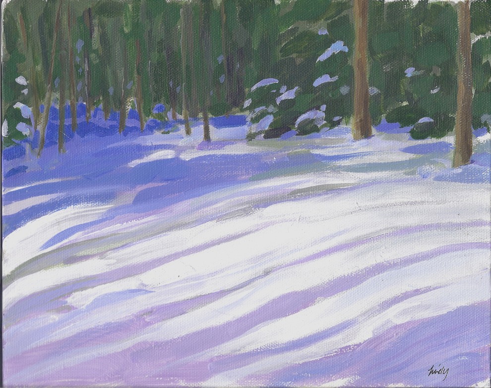 "The Woods In Winter" Original Art
