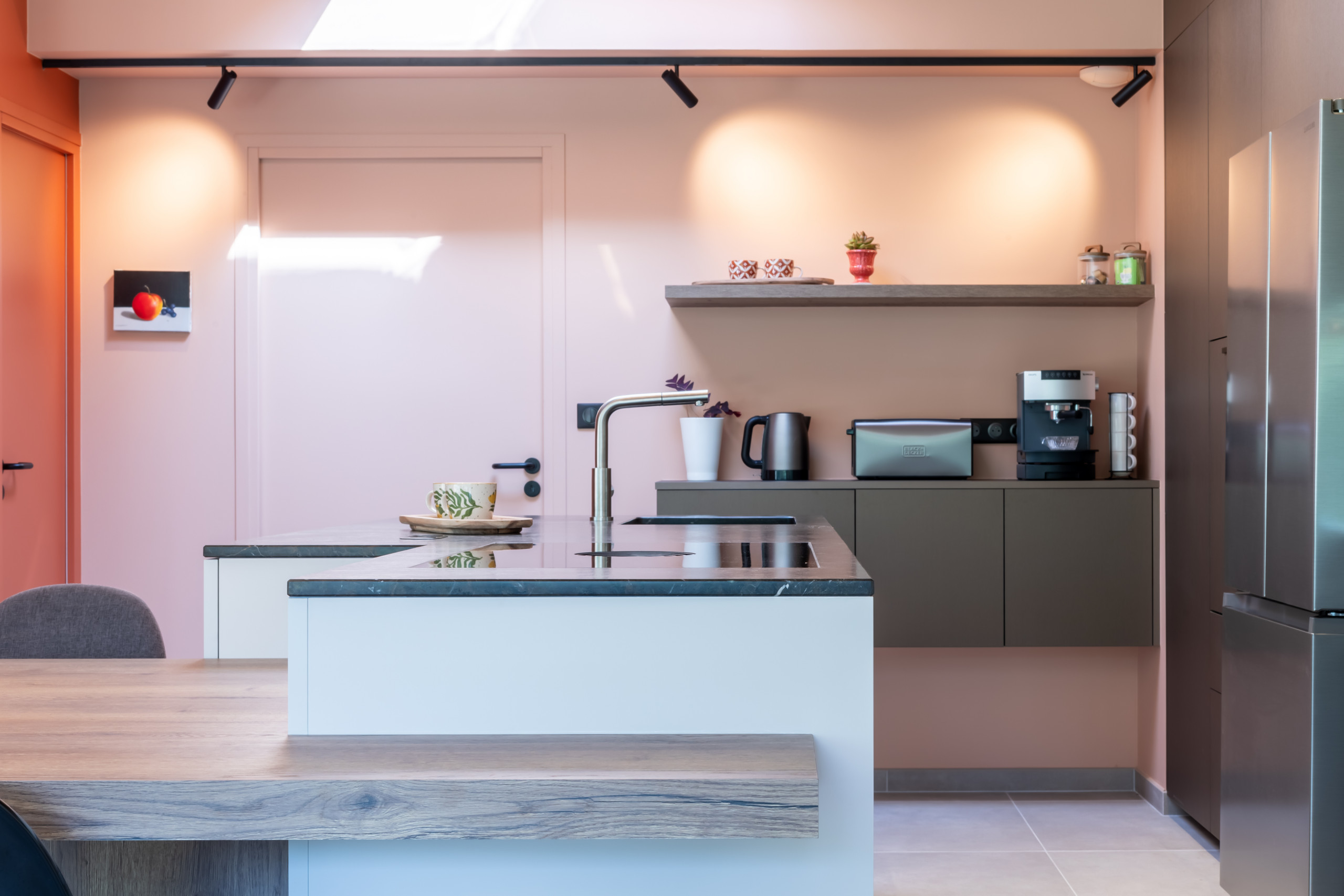 Rénovation d'une cuisine dans une maison neuve