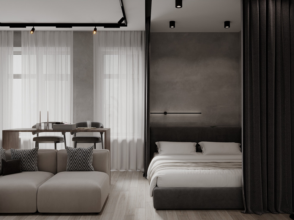 Дизайн-проект однокомнатной квартиры