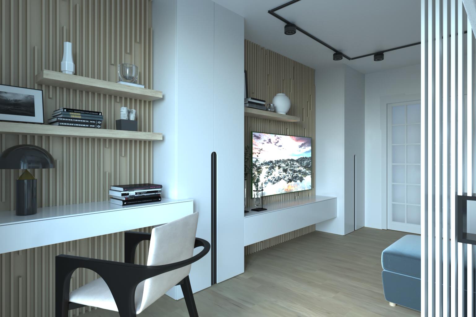 Дизайн общей комнаты с ребенком