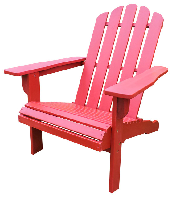 International Caravan Acacia Large Square Back Adirondack