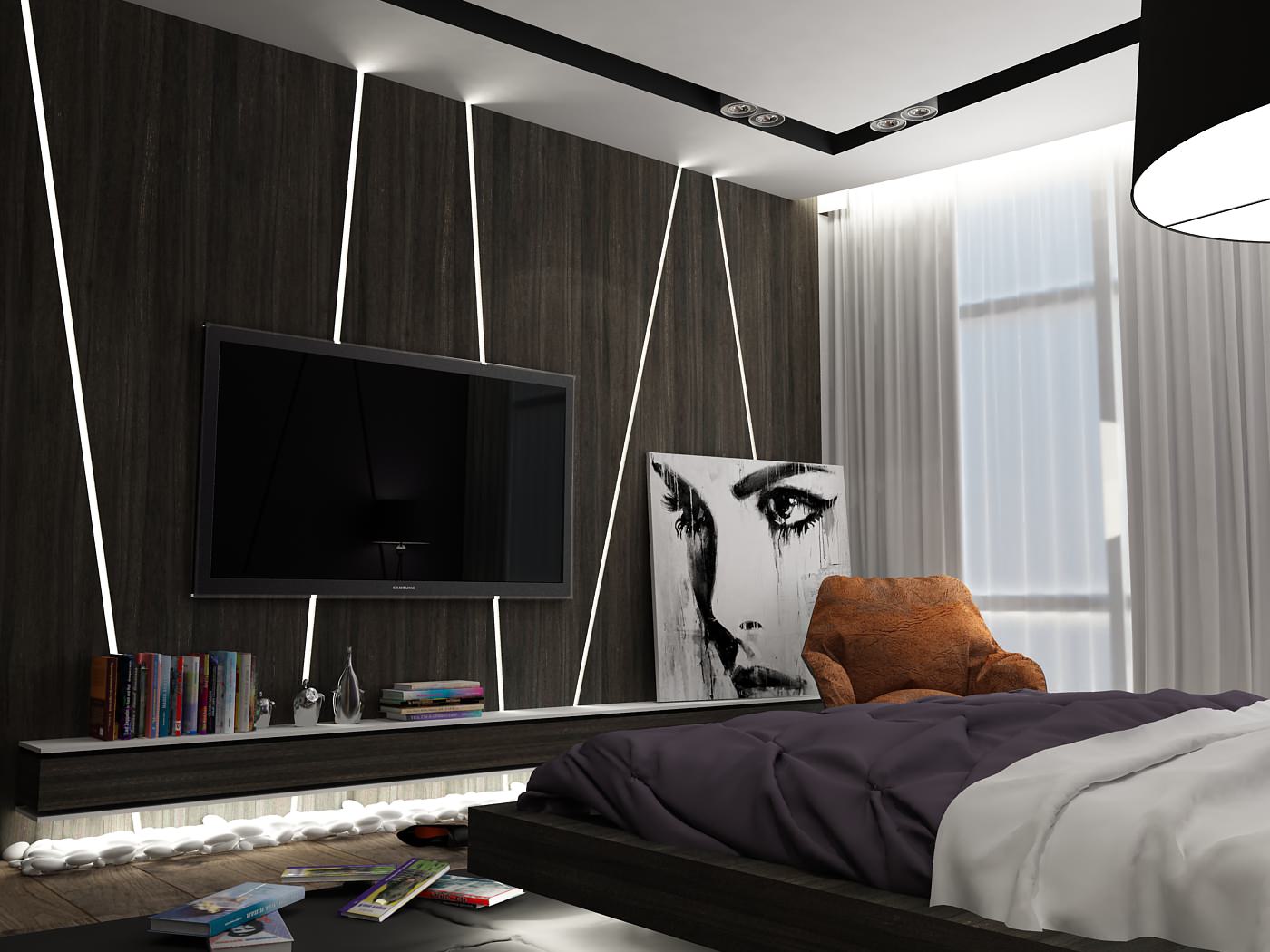 Спальня в новом ЖК, 2019