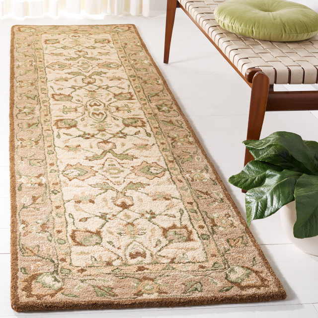 Safavieh Antiquity Collection AT65 Rug, 2'3" x 8' Traditional Hall
