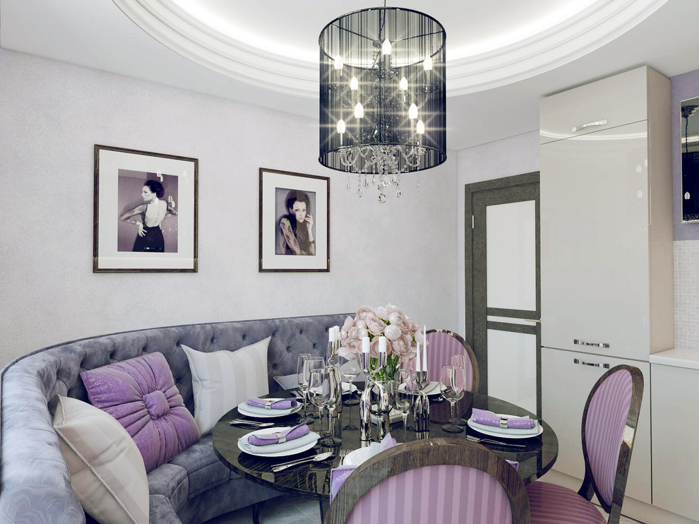 Черничное безе