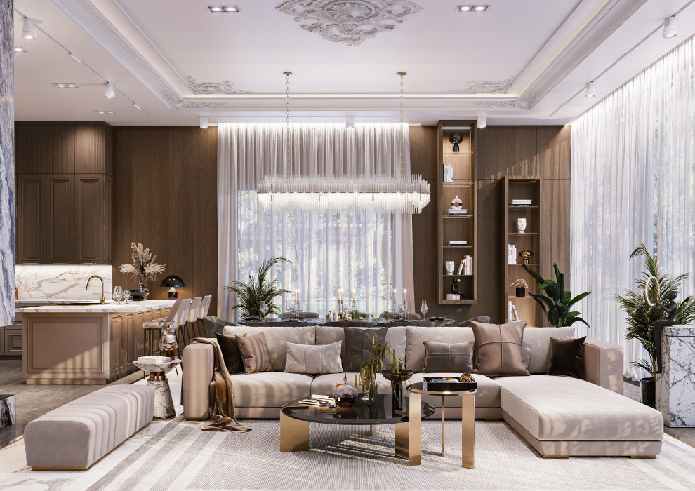 Загородный дом из камня