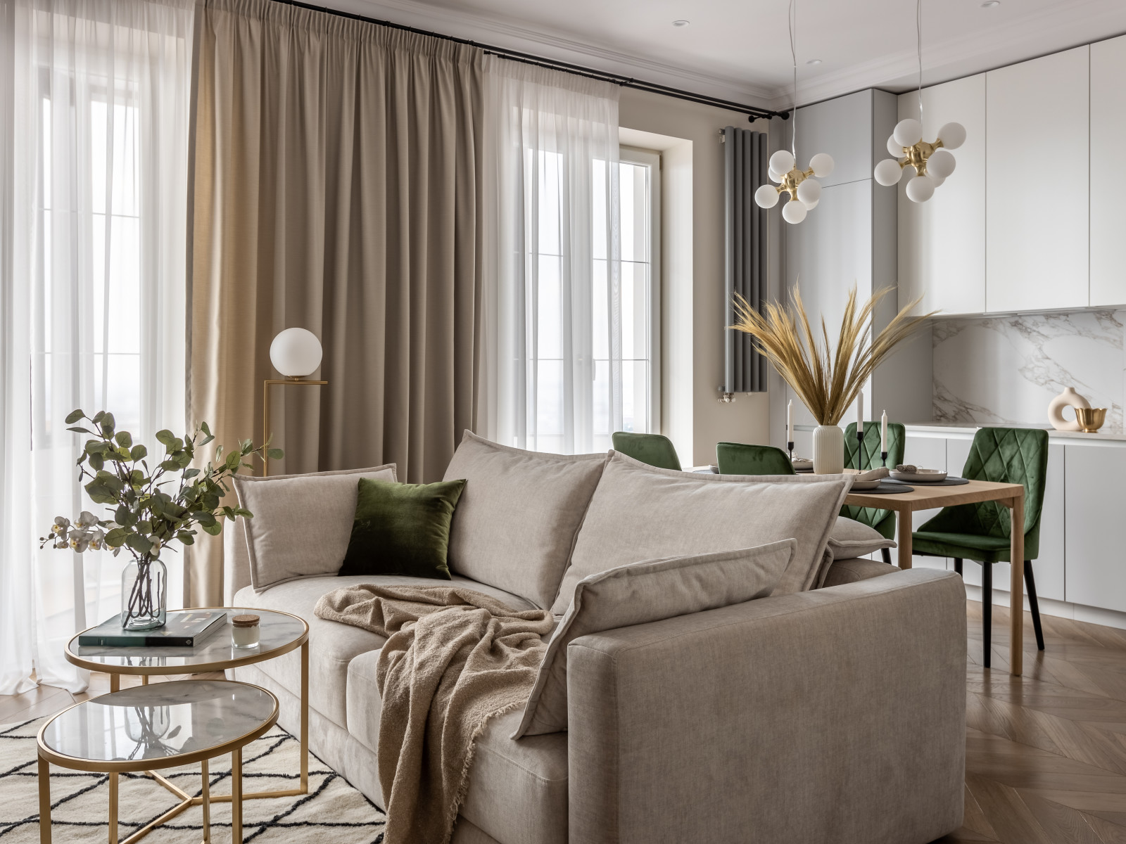 Проект-переделка однокомнатной квартиры в г. Самара