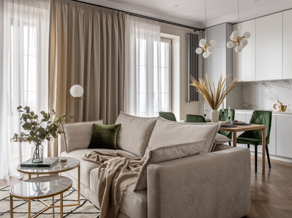 Проект-переделка однокомнатной квартиры в г. Самара