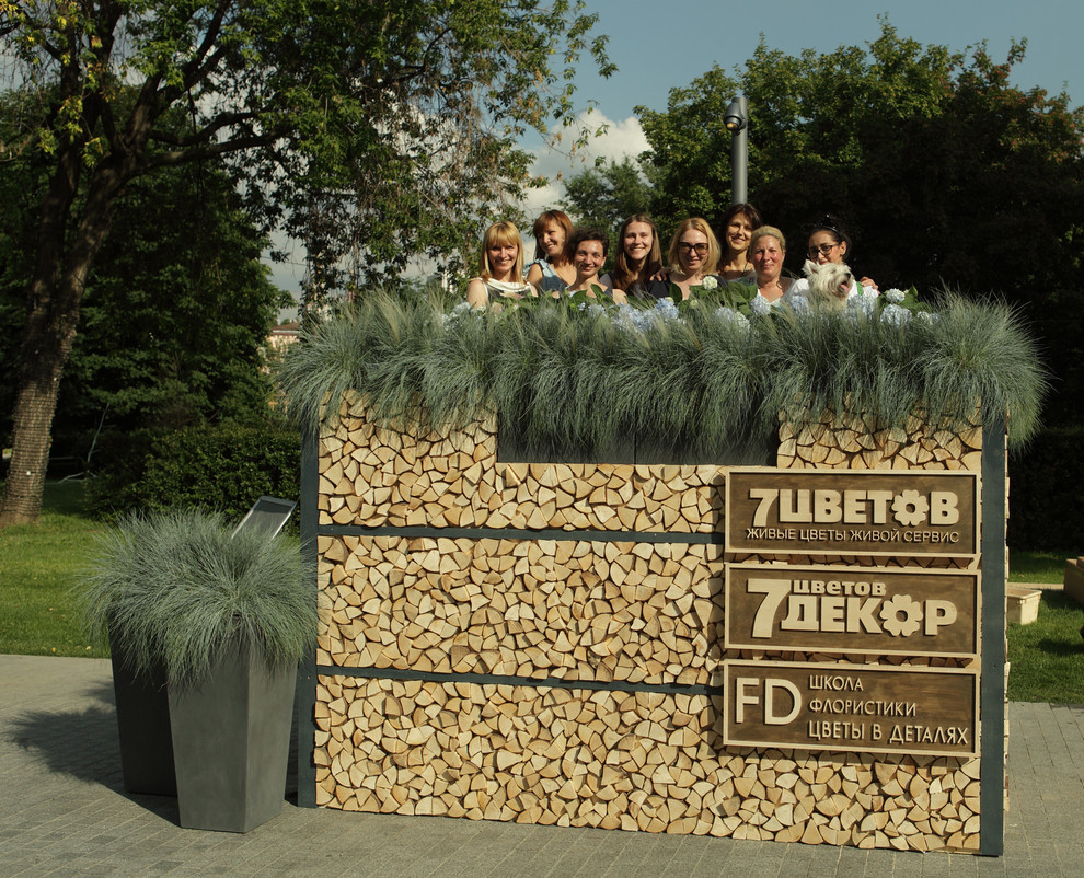 Балкон в экостиле