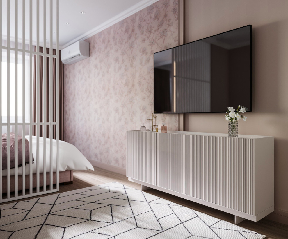 Дизайн проект квартиры "Пудра"