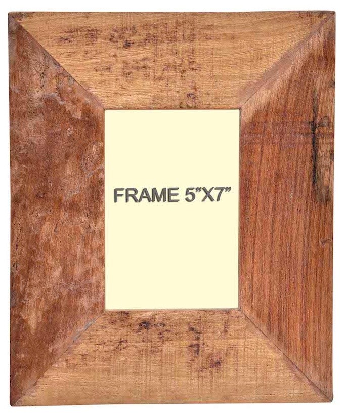 Timbergirl Distressed Wood Photo Frame, 5x7
