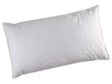 Down etc. 235tc Cotton-Covered Rectangle Pillow Insert Filled with Feathers and Down - 14 x 20, White