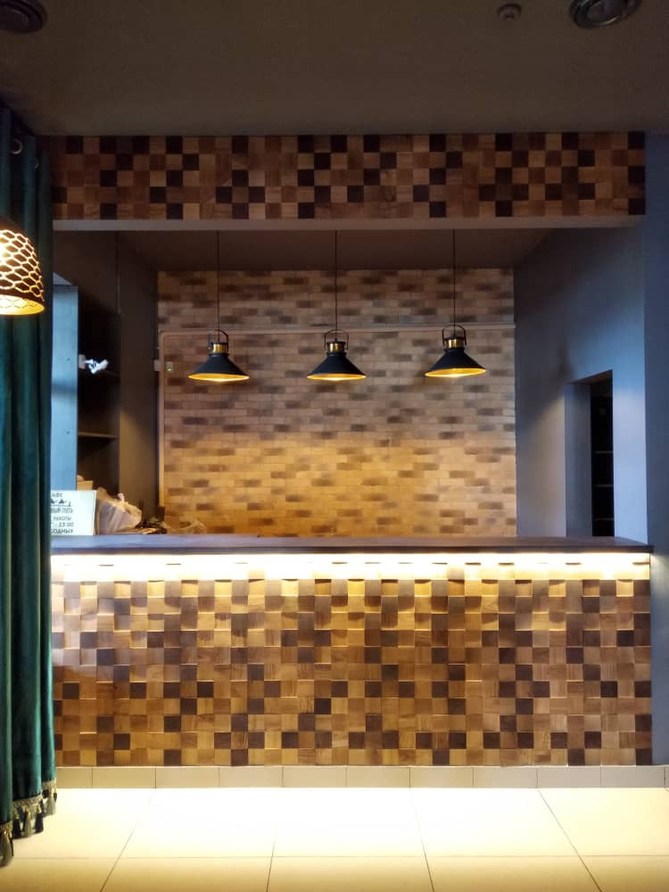 Отделка стен в кафе/ресторанах