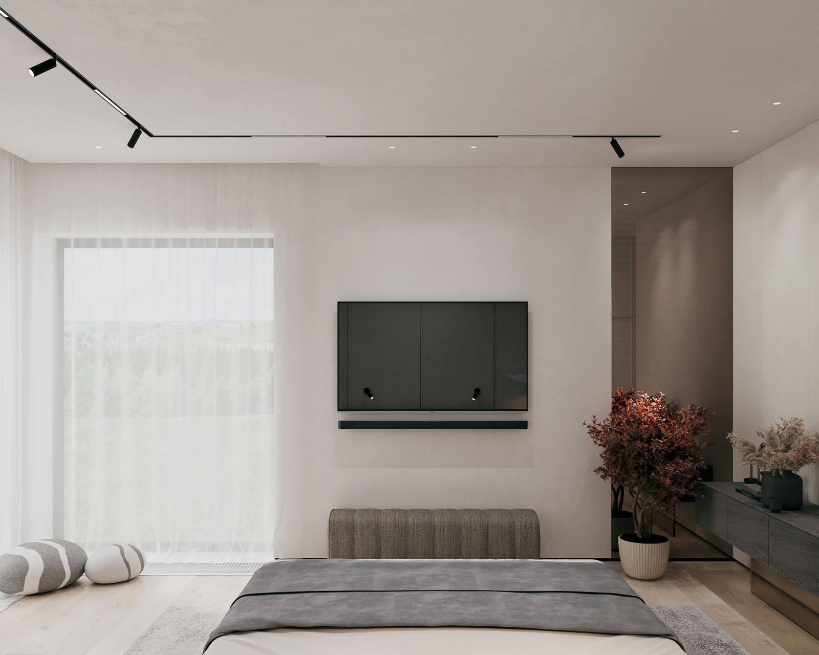 МАСТЕР СПАЛЬНЯ   Дом в Приозёрном