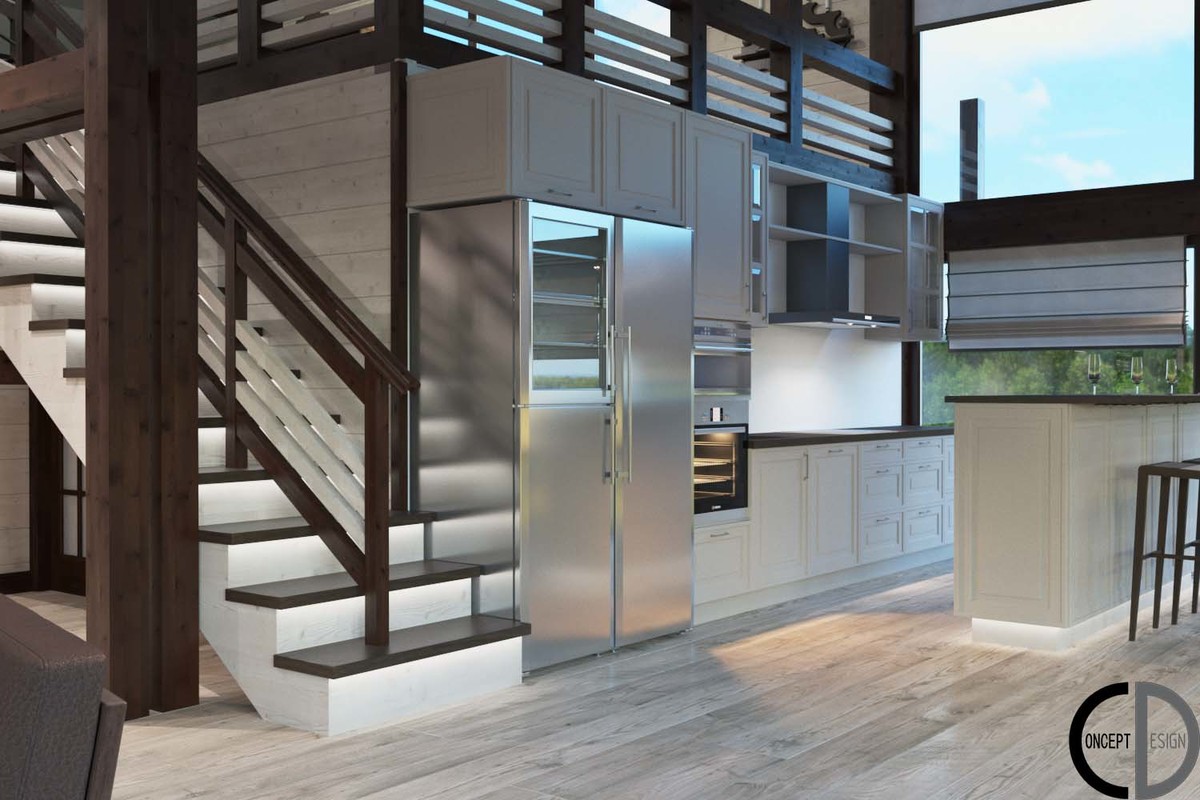 Загородный дом на природе