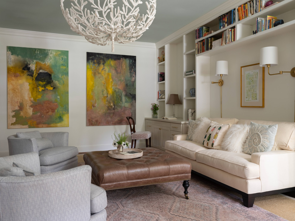 Riverbend Classic Colonial - Traditional - Living Room - DC Metro - by ...