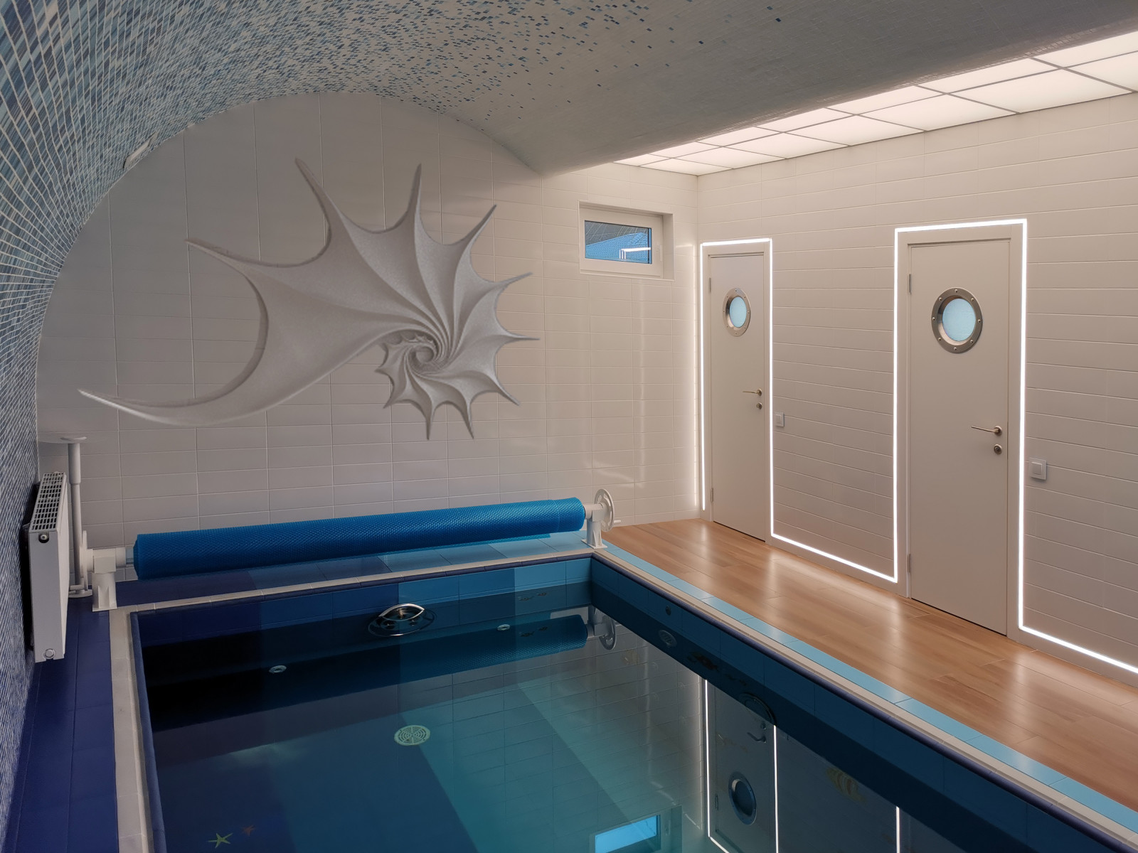 Дом под Москвой реализован,бассейн(фото)