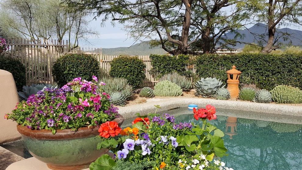 Water Features Southwestern Landscape Phoenix by Trademark