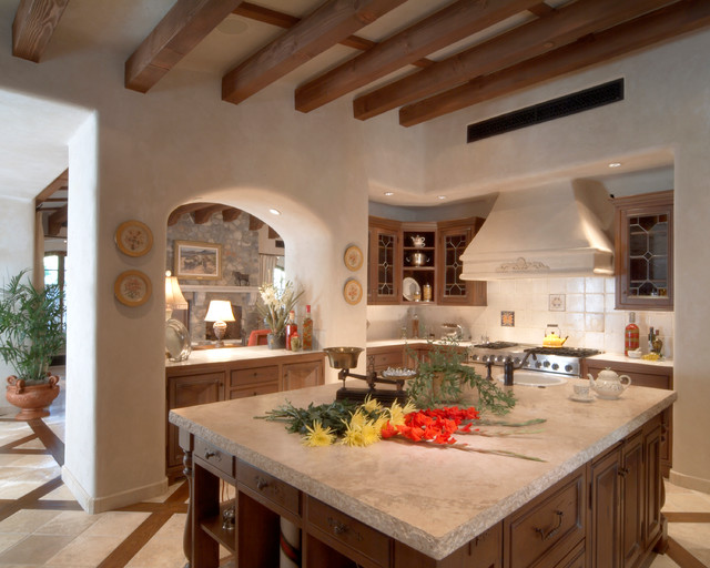 Custom Home Desert Mountain Scottsdale Az Southwestern Kitchen