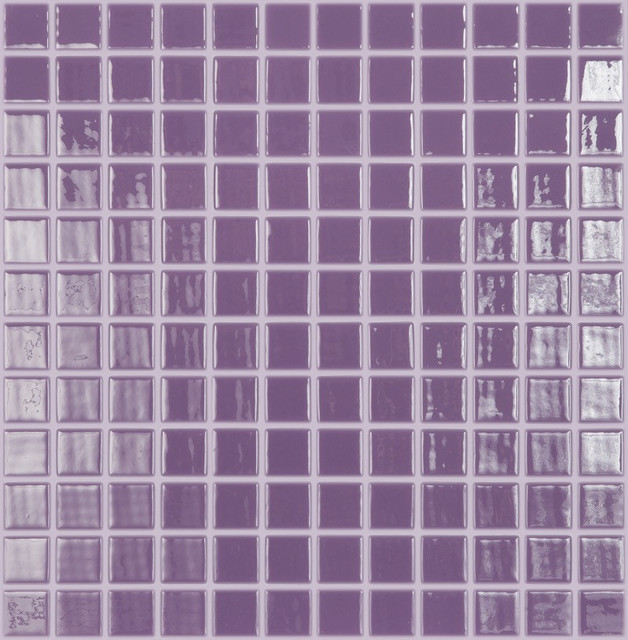 12.5"x12.5" Purple Lilac Glass Tile