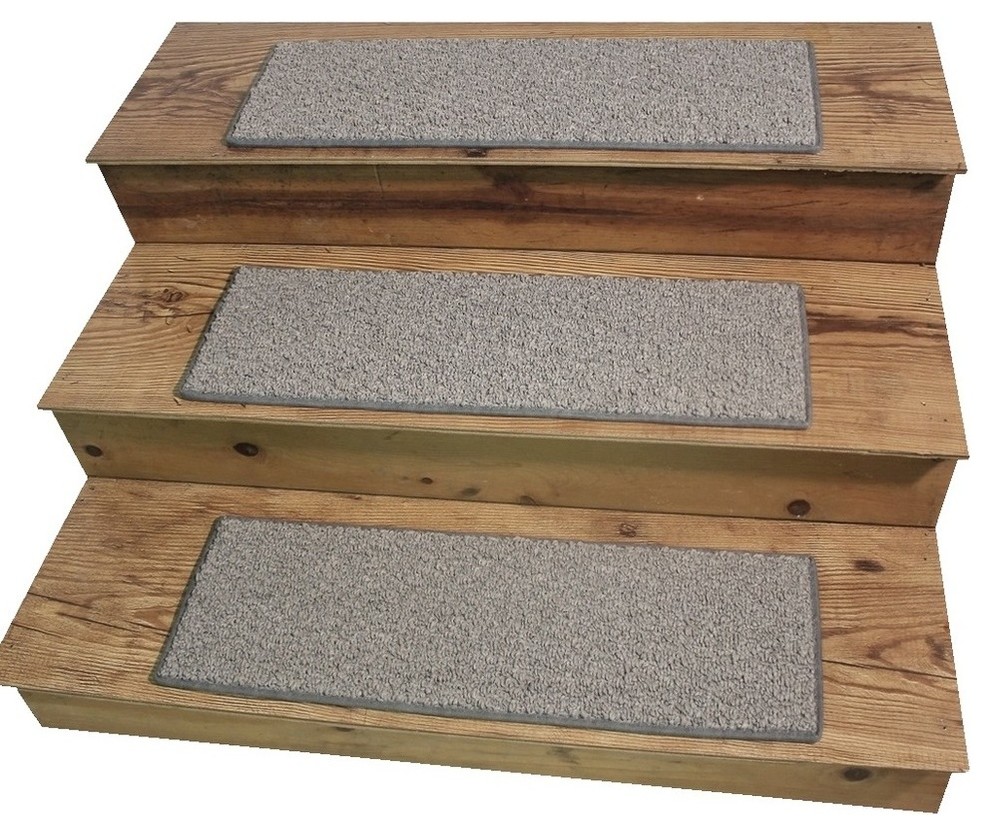 Dog Assist Carpet Stair Treads 8"x24" Weavers Guild Belgian Wool