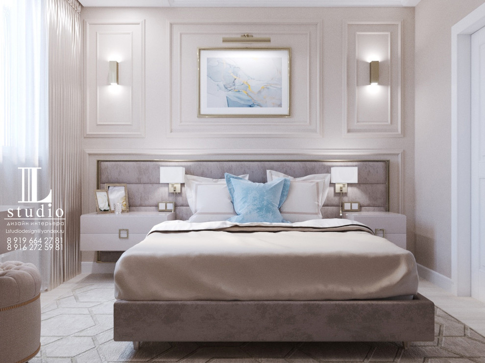 Неоклассика с голубыми акцентами