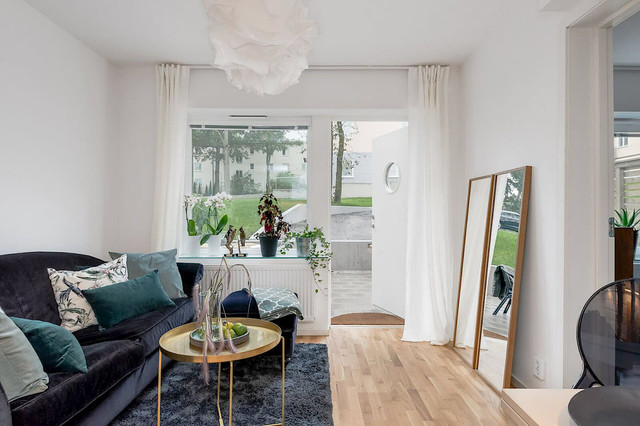 Från källare till lägenhet 32 kvm i Johanneshov - Klassisk - Vardagsrum -  Stockholm - av Hast & Wikegård arkitekter