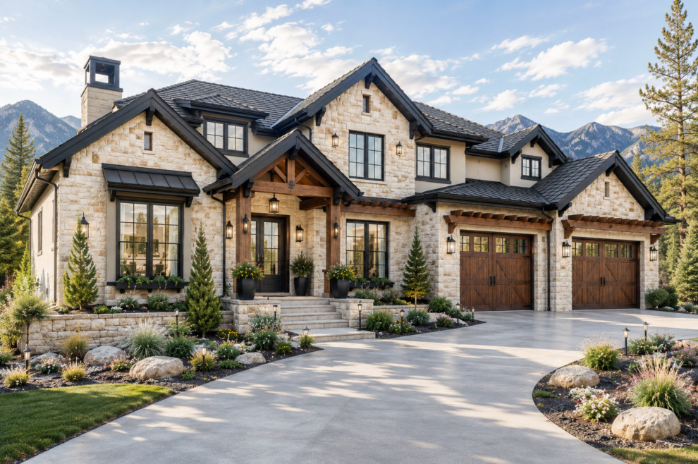 Luxury Colorado home exterior