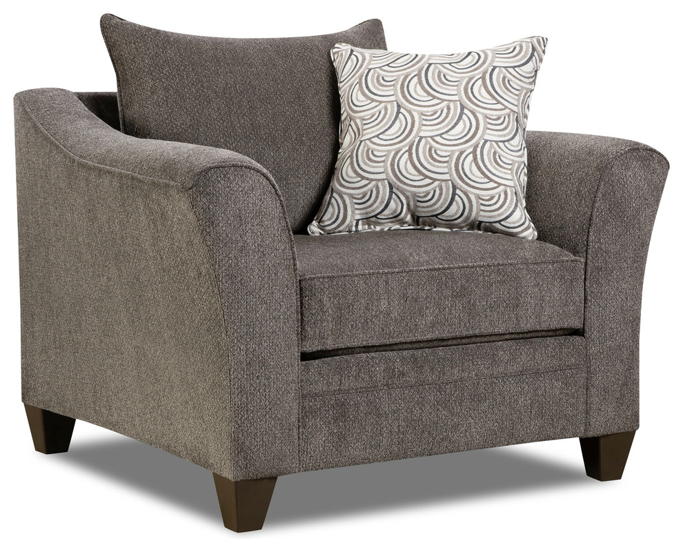 Lane Home Furnishings Albany Chair, Pewter