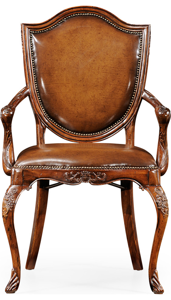 Buckingham Armchair (Set of 2) - Medium Antique Mahogany