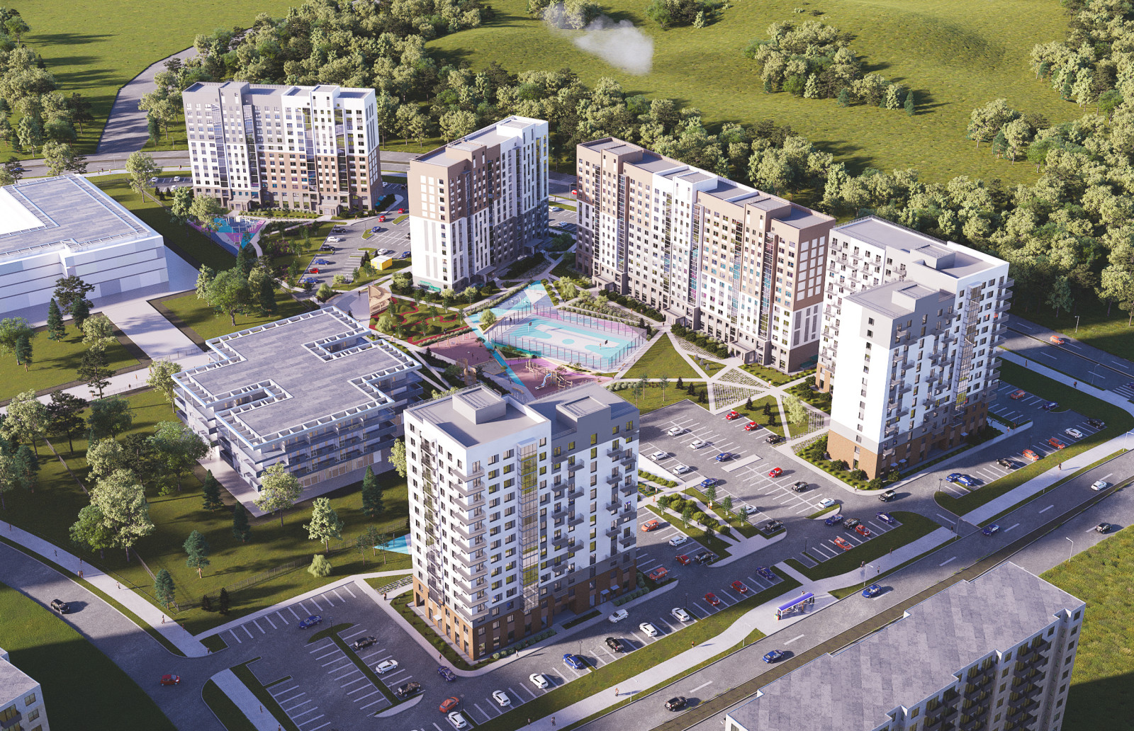 ЖК Клюквенный Новосибирск