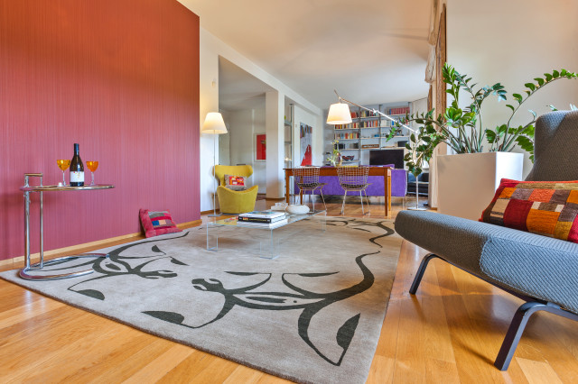 Casa CG contemporary-vardagsrum