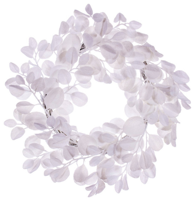 Vickerman Artificial 24" Dogwood Glitter Wreath, 24" Wreaths And Garlands by Vickerman