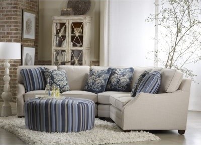 Sam Moore Rita Sectional With Ottoman Modern Sofas Sam Moore Rita Sectional With Ottoman