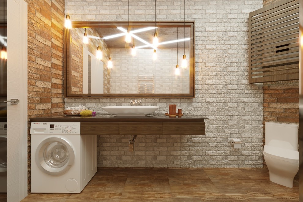 Загородный дом в современном лофте