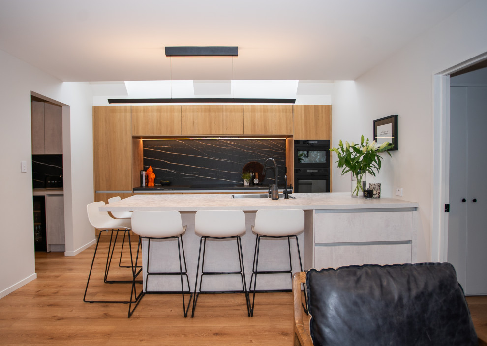 Oak and Drama Kitchen Renovation