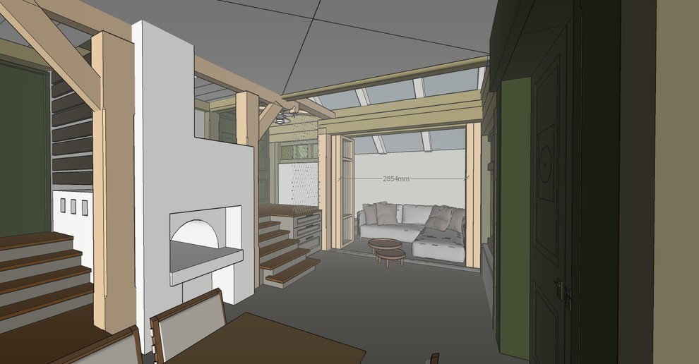 Гостевой домик с русской печкой