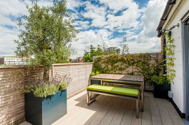 Fulham Roof Terrace contemporary-deck