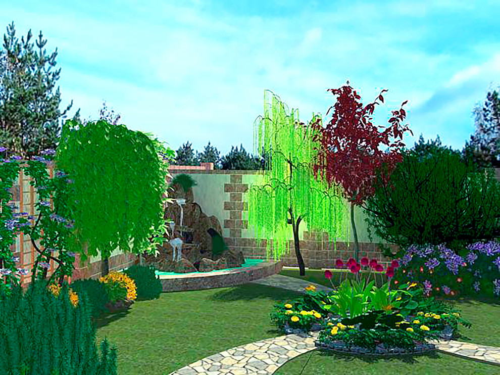 Эскизный проект ландшафтного благоустройства п. Кадниково