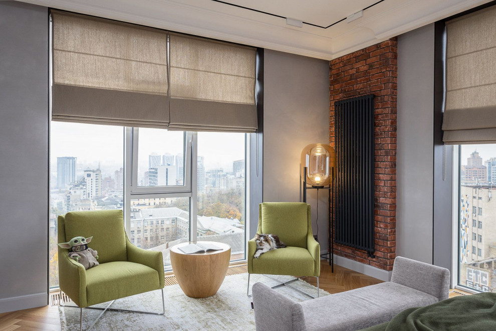 Квартира с яркими акцентами в интерьере