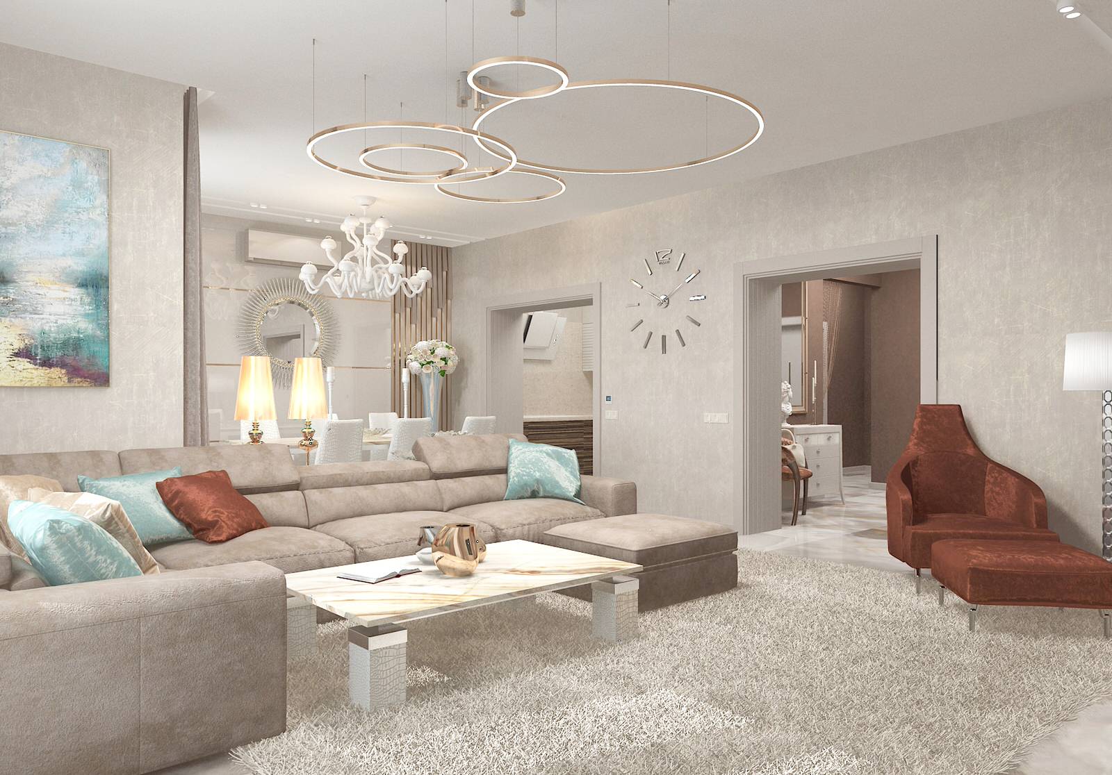 проект квартиры на ул. Пушкина, г.Ростов-на-Дону