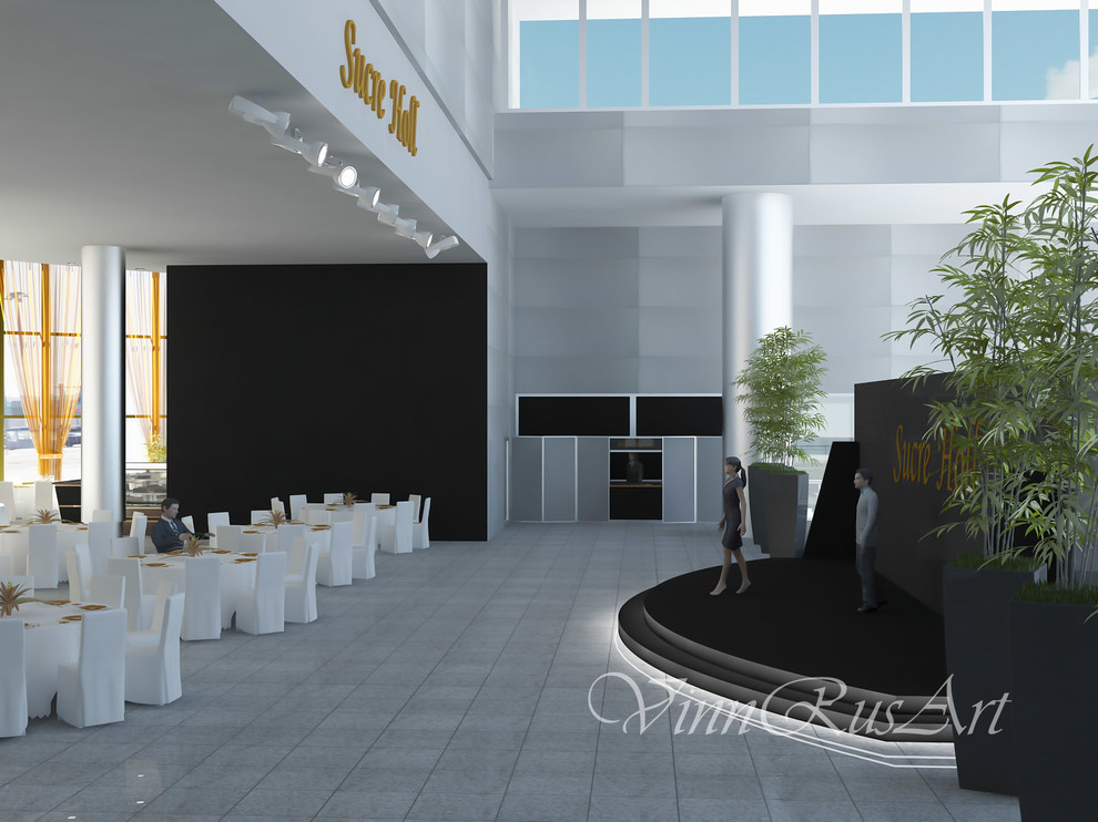 Дизайн-проект Ресторана Монтре в Москве