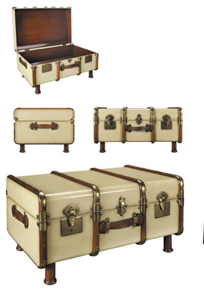 Ivory Stateroom Trunk 33''