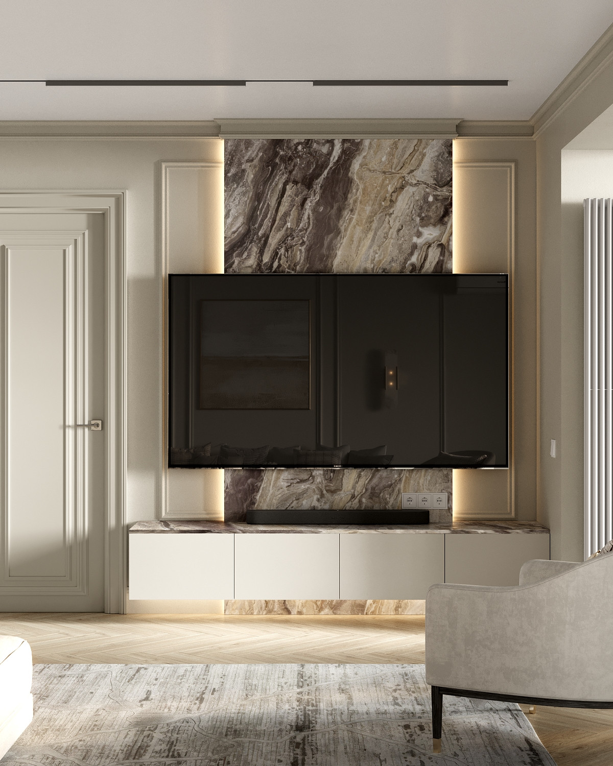 Neoclassical Apartment